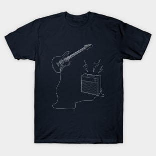 The Invisible Guitar Player T-Shirt